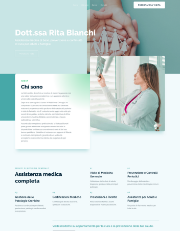 medico di base sito demo rapidoweb