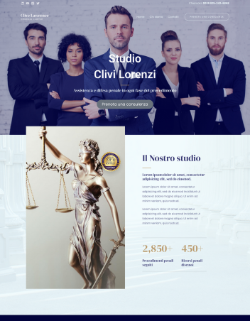 avvocato demo rapidoweb